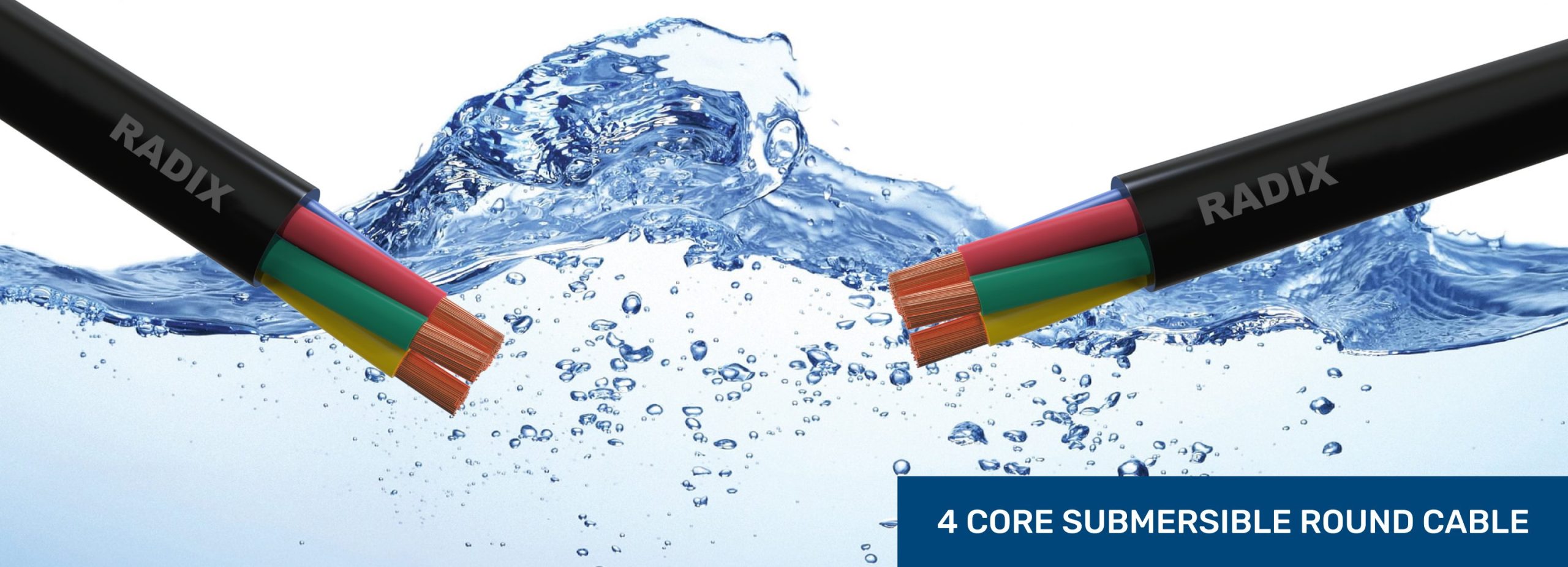 4 CORE SUBMERSIBLE ROUND CABLES